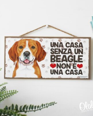 targa-appendere-beagle-cane