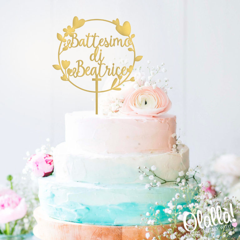 Topper Cake Personalizzati in Plexiglass Specchiato – Centro Stampa Digitale Point