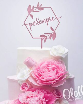 cake-topper-matrimonio-parola-personalizzato-rosa