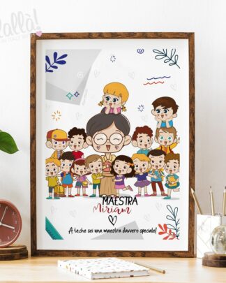 illustrazione-personalizzata-maestra-ritratto-bambini-2