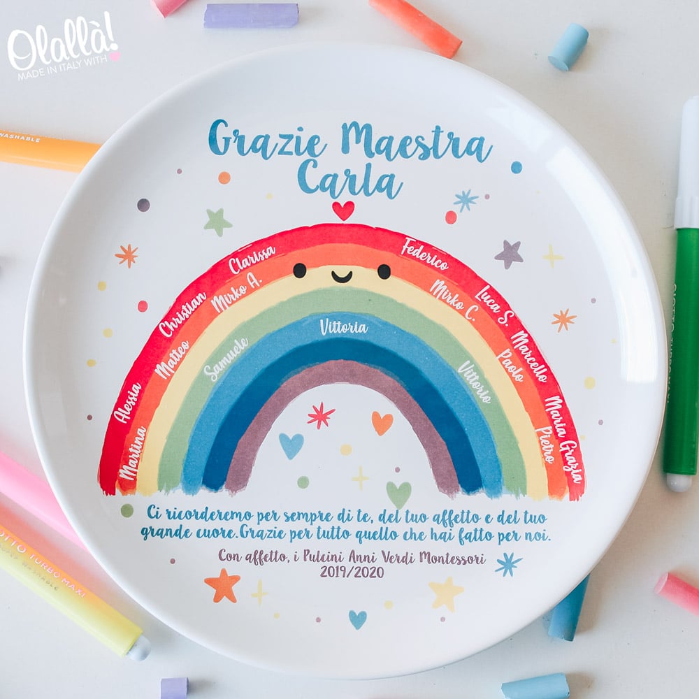 piatto-arcobaleno-personalizzato-maestra-nomi-bambini