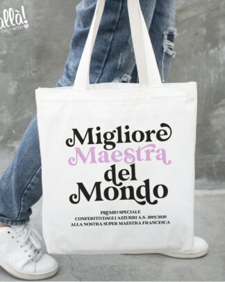 borsa-tela-migliore-maestra-personalizzata