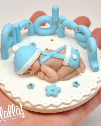 cake-topper-fimo-neonato-battesimo-1