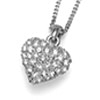 COLLANINA CUORE BRILLANTE ARGENTO 11024 +€ 45,00