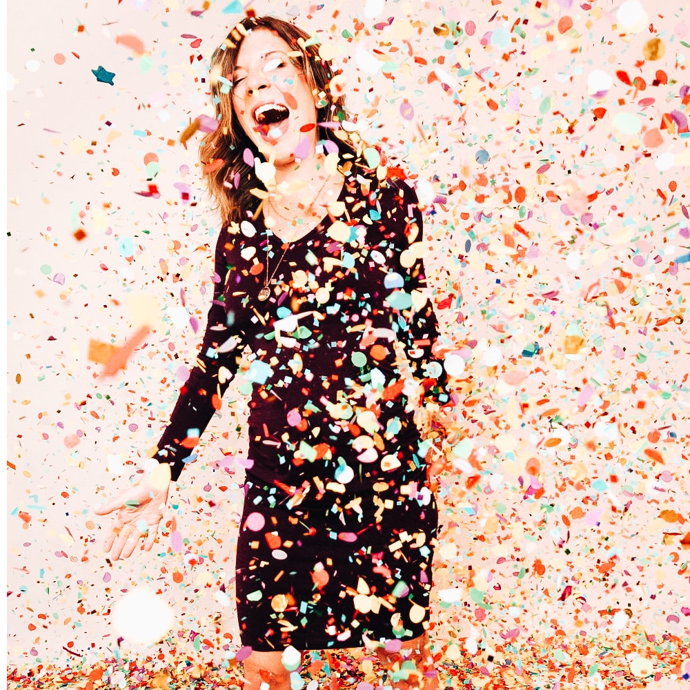 Ghirlanda Capodanno 2025 Argento Con Glitter - Festone Happy New Year Per Decorazioni Festa