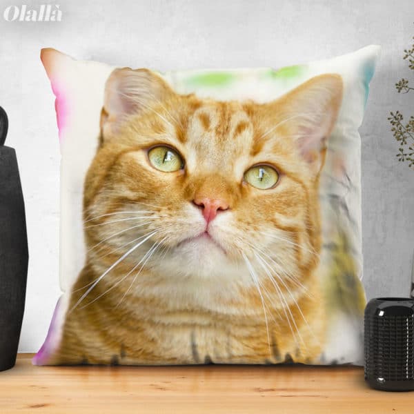 Cuscino Personalizzato con Foto del Tuo Gatto - immagine 3