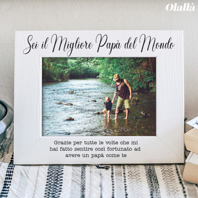 Cornice In Legno Personalizzata - Storia D'Amore | Olallà - Foto 5