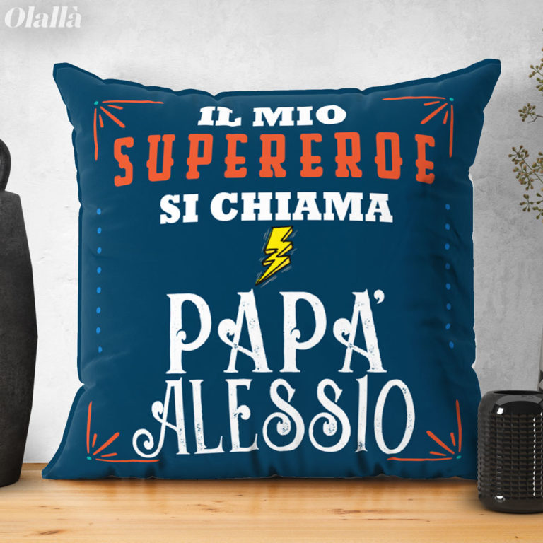Tazza Papà Supereroe - Regalo Divertente Per La Festa Del Papà - Zefiro Around Nature, Ceramica, Idea Simpatica Per Compleanno