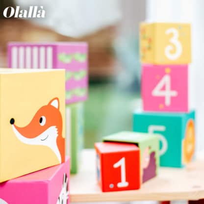 Dadi da Accatastare con Animaletti e Numeri - Idea Regalo Bimbi Piccoli - immagine 4