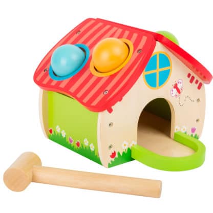 Gioco in Legno Didattico Casetta da Martellare - Regalo Bambini Piccoli - immagine 5