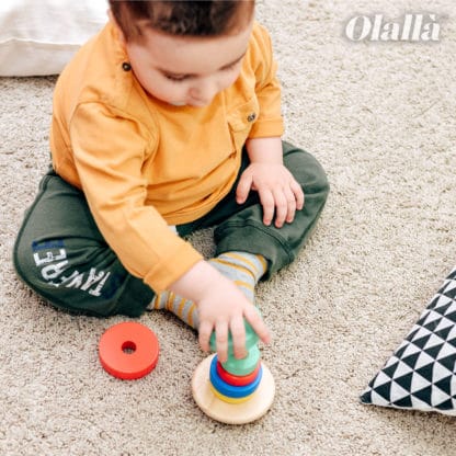 Gioco in Legno Torre da accatastare "Move it!" - Idea Regalo Bimbi Piccoli