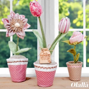 tulipano-rosa-personalizzato-fiore-tessuto-mamma