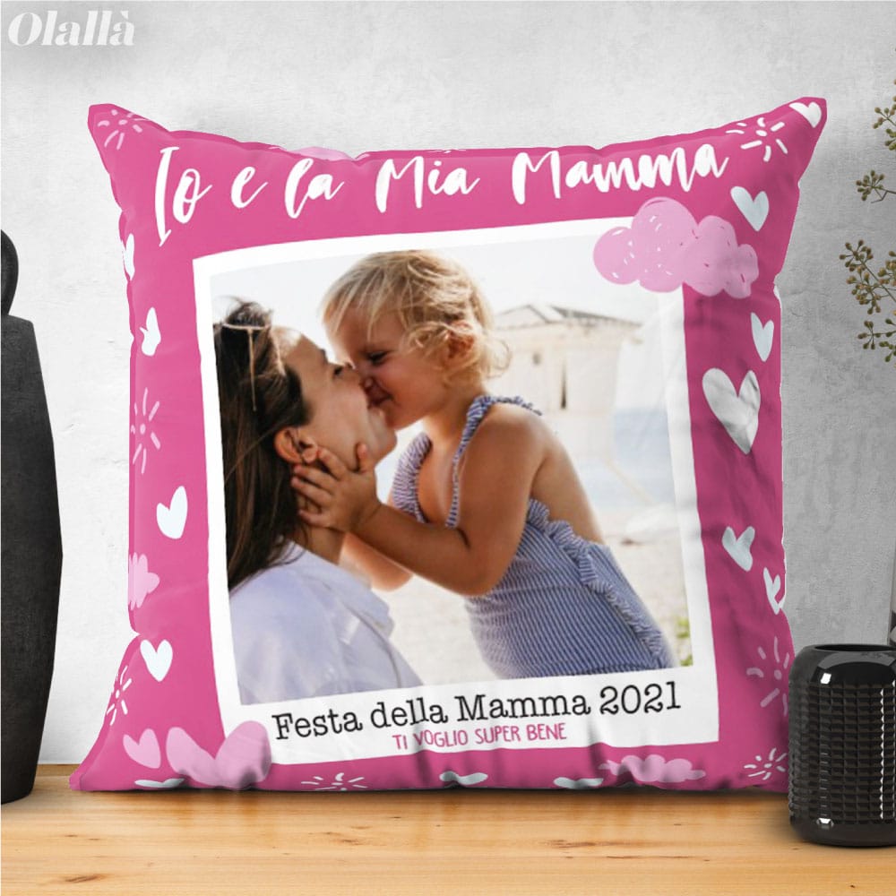 Cuscino personalizzato mamma ti amo