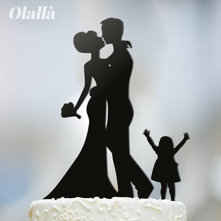 Torta Topper Sposi Cake Topper Matrimonio Statuina Sposi Per Torta Nuziale Dekora F 1282956 - 3