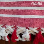 NON DISPONIBILE ---- Personalizzato Rosso con Pon Pon +€ 27,00