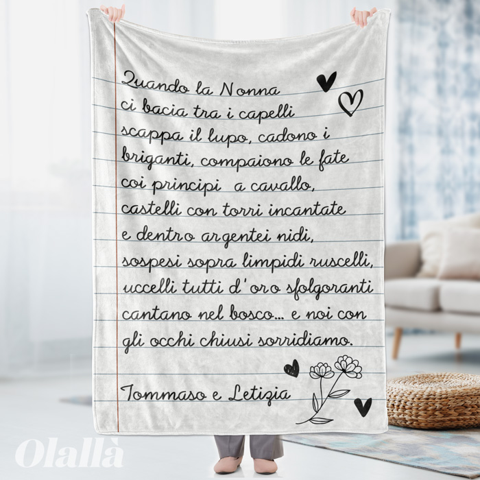 Giftove Regalo Migliore Amica, Coperta Personalizzata in Pile di