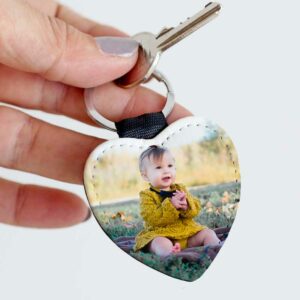 portachiavi-ecopelle-foto-cuore-regalo