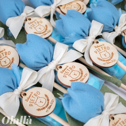 tulipani-bomboniera-fiori-tessuto-personalizzati-battesimo-azzurri