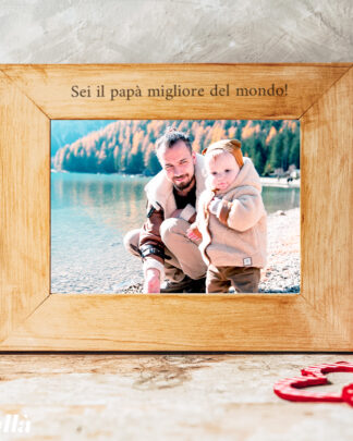 cornice-regalo-natale-papa-personalizzata