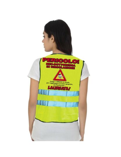 gilet-laureato-ad-alta-visibilità-pericolo-neo-dottoressa
