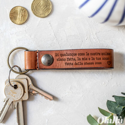 portachiavi-pelle-personalizzato-frase-cuoricino