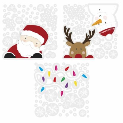 stickers-finestra-babbo-natale-renna-pupazzo-di-neve