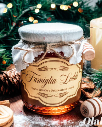 vasetto-miele-etichetta-natalizia-confezione-regalo