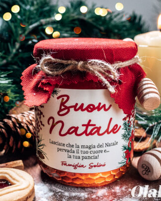 vasetto-miele-etichetta-natalizia-confezione-regalo
