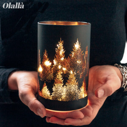 lampada-led-natalizia-alberi-bosco
