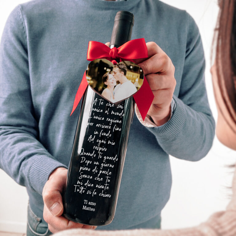 Etichetta Per Vino Stella Rosa, Bottiglia Di Vino Nero - Foto 12