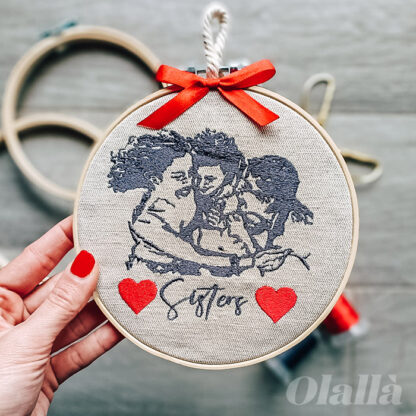 ricamo-ritratto-personalizzato-regalo-amica