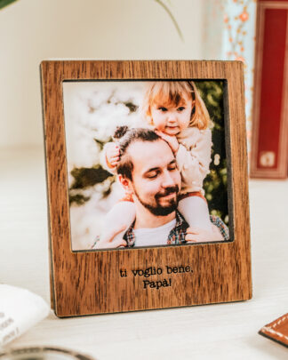 foto-da-tavolo-legno-personalizzata-papa