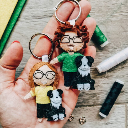 portachiavi-mini-me-personalizzato-feltro-pannolenci