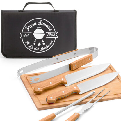 set-attrezzi-personalizzato-barbecue-grembiule-logo-tondo