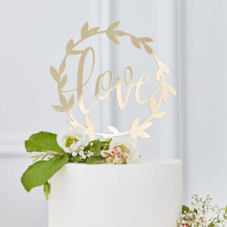 cake-topper-love-plexi-dorato (2)