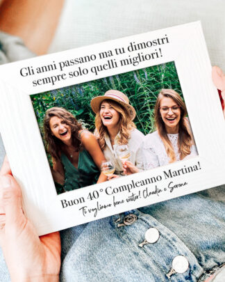 Cornici Personalizzate e Portafoto Originali Idea Regalo per un'Amica