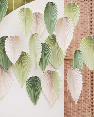 decorazione-foglie-tropicali-carta-fondale