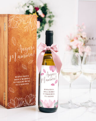 bottiglia-vino-cassettina-personalizzata-festa-mamma-petali-ninfea