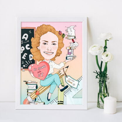 cornice-ritratto-regalo-personalizzabile-maestra