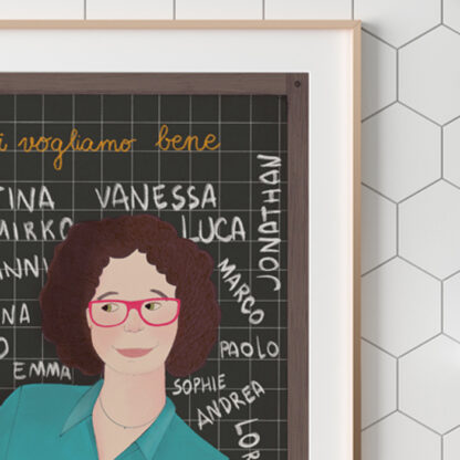 illustrazione-personalizzata-maestra-ritratto