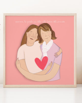 illustrazione-personalizzata-mamma-regalo-amore