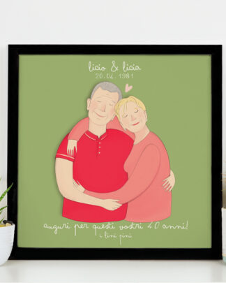 illustrazione-ritratto-personalizzato-coppia-anniversario