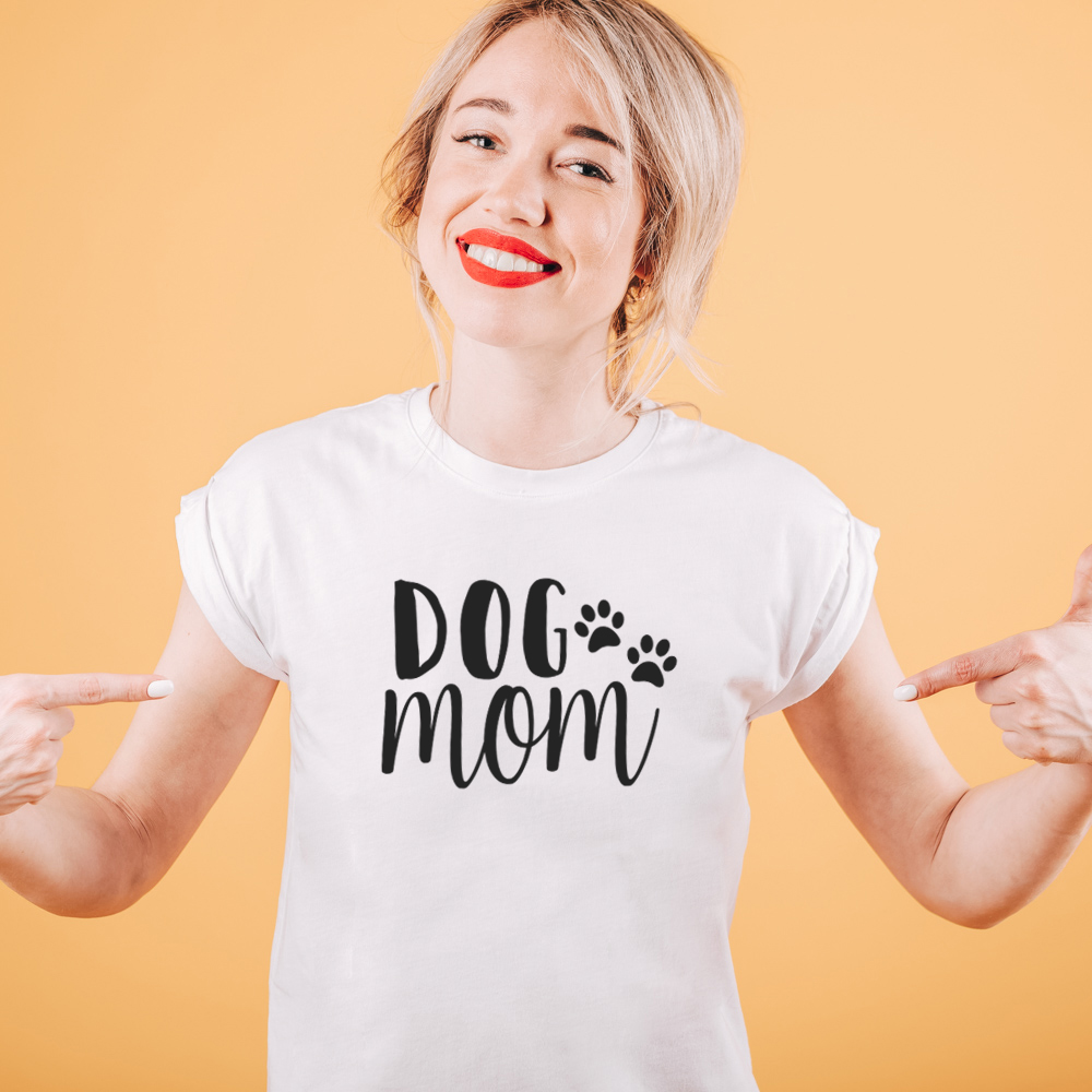 Maglietta Donna 'Walking Mom' Cachi, Taglia L, 100% Cotone Biologico, Stampa Divertente Vintage, Idea Regalo Originale Per La Festa Della Mamma