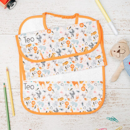 set asilo-bavaglino-asciugamano-sacca-bambino-astuccio 2