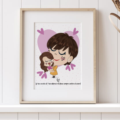 illustrazione-personalizzata-mamma-regalo-amore