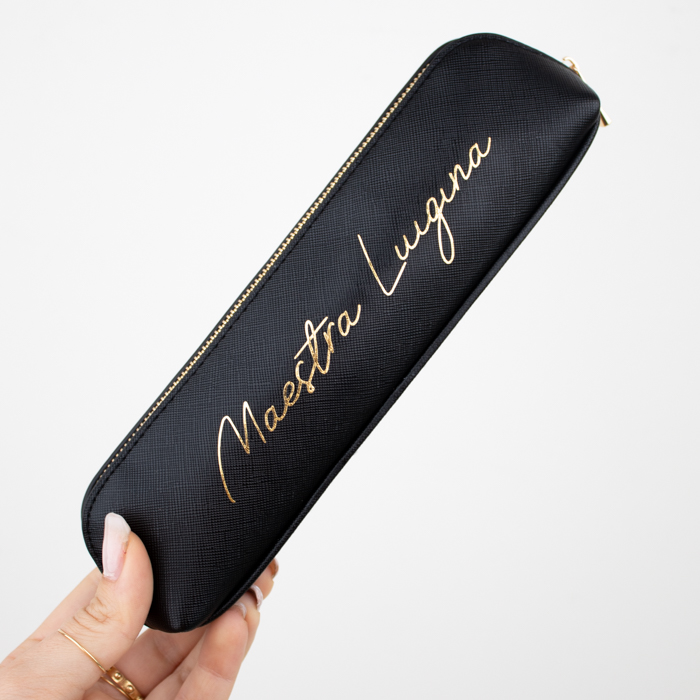 GZYZXP Astuccio per matite Personalizzato, Astuccio Personalizzato per Adolescenti, Ragazzi e Ragazze, con Foto/Testo/Nome, Pochette per matite su Misura, Regalo Divertente, per Forniture Scolastiche