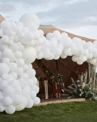 arco-palloncini-bianco-matrimonio