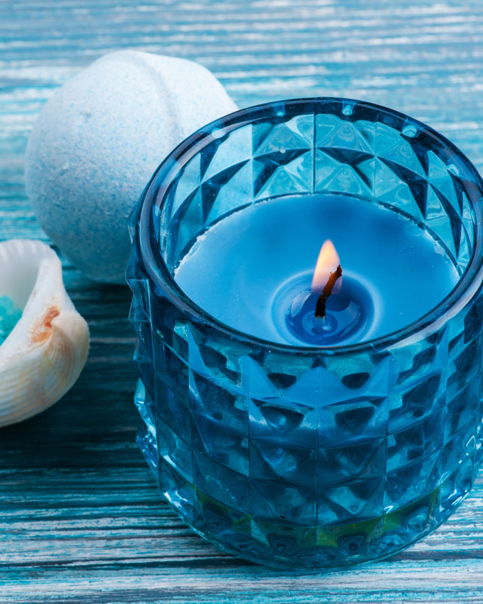 candela-blu-bomboniera-matrimonio-estivo