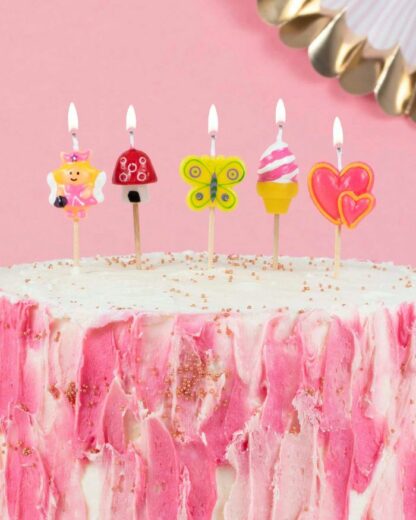 candeline-a-tema-principessa-decorazione torta-compleanno