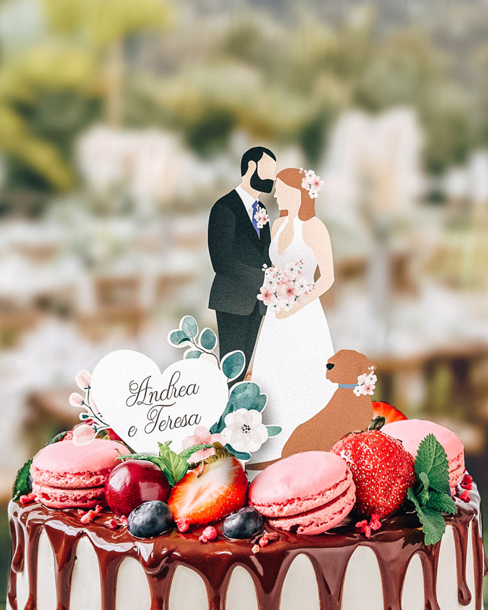 Cake Topper Matrimonio: personalizza e rendi unica la tua torta